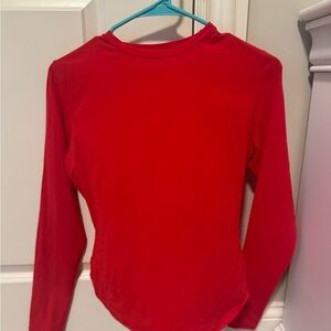 Red Skims Long Sleeve top